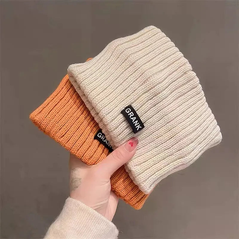 Autumn and winter sports knitted wool confinement hair band women's thermal cover headscarf hair accessories