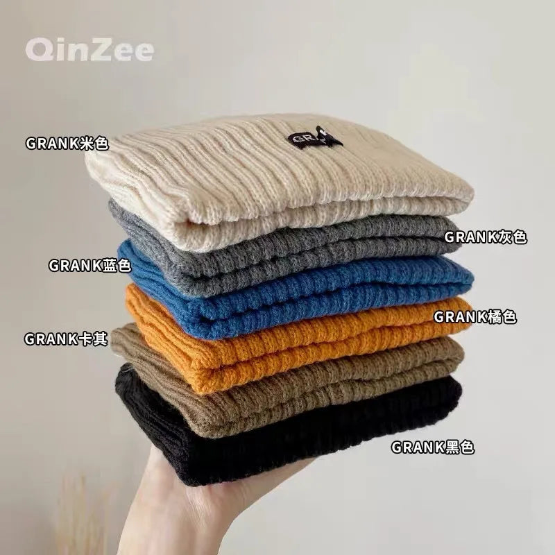 Autumn and winter sports knitted wool confinement hair band women's thermal cover headscarf hair accessories