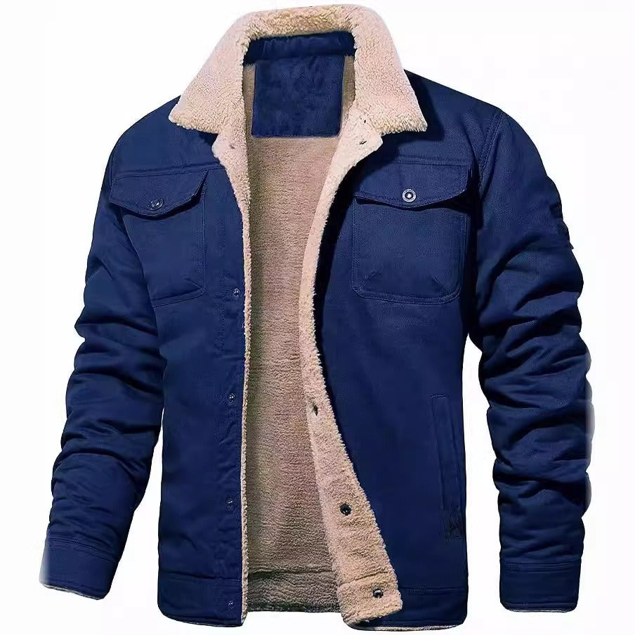 Trendy and Top Quality Thickened Coats for Men Casual Fashion Streetwear Men`s Winter Coat