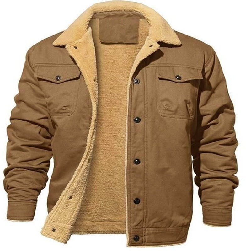 Trendy and Top Quality Thickened Coats for Men Casual Fashion Streetwear Men`s Winter Coat