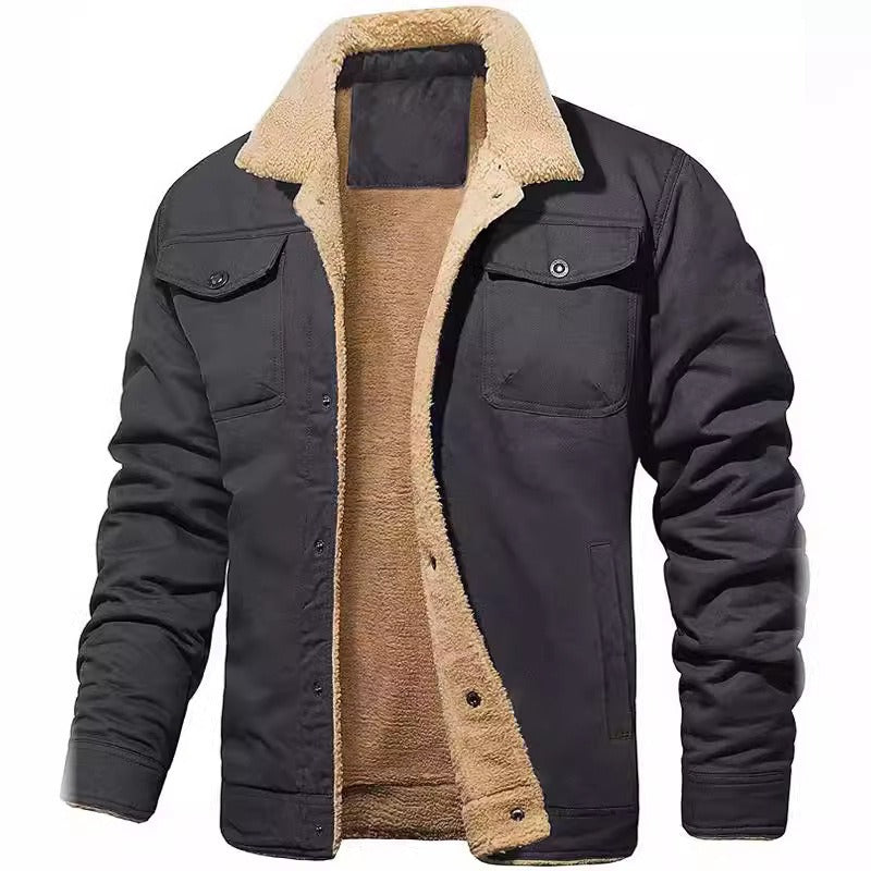 Trendy and Top Quality Thickened Coats for Men Casual Fashion Streetwear Men`s Winter Coat